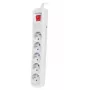 Steckdosenleiste ARMAC ARC 5 – 5 Steckdosen, 5 m Kabel, grau