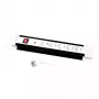 Power Extension LogiLink LPS211 3m 5 AC Outlets Indoor Schwarz White