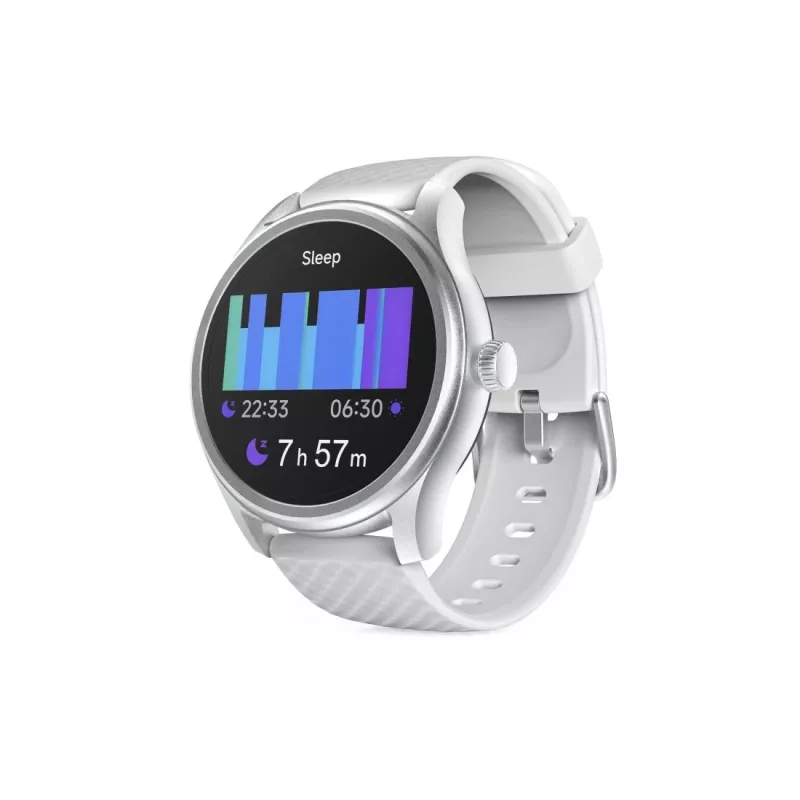 Hama Fit Watch 5010 Smartwatch, 1,38 Zoll (3,51 cm) LCD, 46 mm, Herzfrequenz, SpO2, IP68, Bluetooth, Silber
