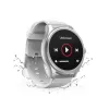 Hama Fit Watch 5010 Smartwatch, 1,38 Zoll (3,51 cm) LCD, 46 mm, Herzfrequenz, SpO2, IP68, Bluetooth, Silber