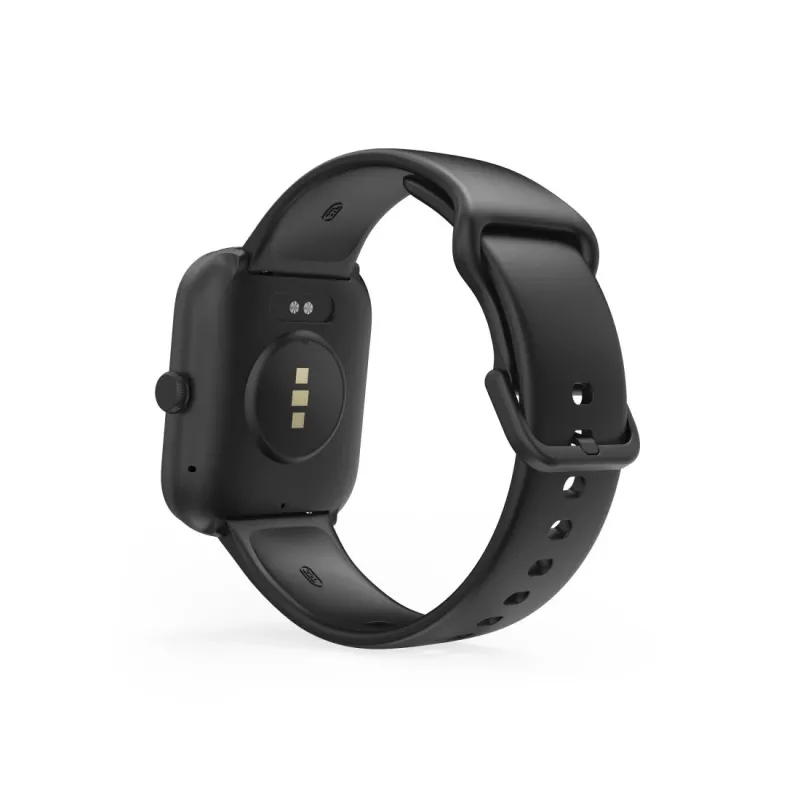 Hama Fit Watch 5000 Smartwatch, 1,65 Zoll (4,19 cm) TFT, 47 mm, Telefonfunktion, Herzfrequenz, IP68, Bluetooth, Schwarz