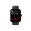 Hama Fit Watch 5000 Smartwatch, 1,65 Zoll (4,19 cm) TFT, 47 mm, Telefonfunktion, Herzfrequenz, IP68, Bluetooth, Schwarz