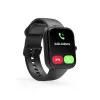 Hama Fit Watch 5000 Smartwatch, 1,65 Zoll (4,19 cm) TFT, 47 mm, Telefonfunktion, Herzfrequenz, IP68, Bluetooth, Schwarz
