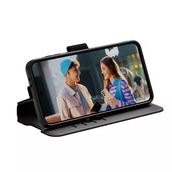 Wallet Case PanzerGlass Samsung Galaxy A56 5G Schwarz mit Kickstand