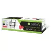 Techly ICA-PLB 59T TV-Wandhalterung 32-70 Zoll (81-178 cm), neigbar, 70 kg, schmal 49 mm, Schwarz