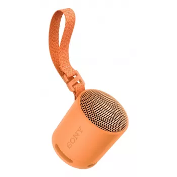 Sony SRS-XB100 - Tragbarer drahtloser Bluetooth-Lautsprecher, robust IP67 wasser- und staubdicht, 16 Stunden Akku, Eco, Outdoor und Reise in Orange