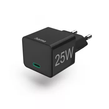 Hama 00201651 mobiles Ladegerät Headset, Powerbank, Smartphone, Tablet Schwarz AC Schnellladung Indoor