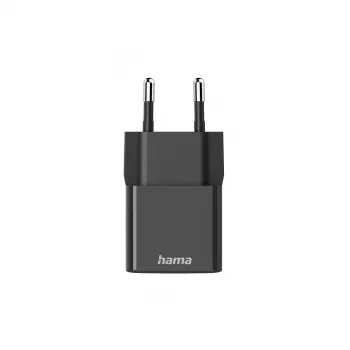Hama 00201651 mobiles Ladegerät Headset, Powerbank, Smartphone, Tablet Schwarz AC Schnellladung Indoor