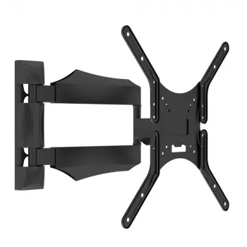 Techly ICA-PLB 271M TV-Wandhalterung 25-52 Zoll, schwenk- und neigbar, schmal, 40 kg, Schwarz