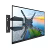 Techly ICA-PLB 271M TV-Wandhalterung 25-52 Zoll, schwenk- und neigbar, schmal, 40 kg, Schwarz