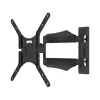 Techly ICA-PLB 271M TV-Wandhalterung 25-52 Zoll, schwenk- und neigbar, schmal, 40 kg, Schwarz