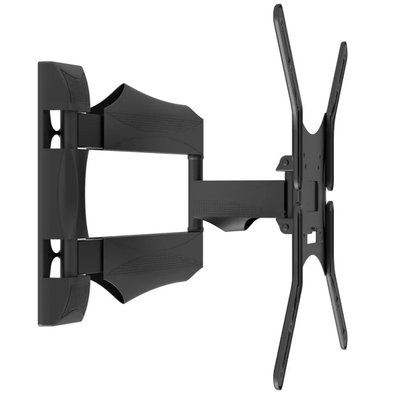 Techly ICA-PLB 271M TV-Wandhalterung 25-52 Zoll, schwenk- und neigbar, schmal, 40 kg, Schwarz