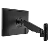 Techly ICA-LCD G111E Monitor-/TV-Wandhalterung 17-32 Zoll, schwenkbar, Federarm, 9 kg