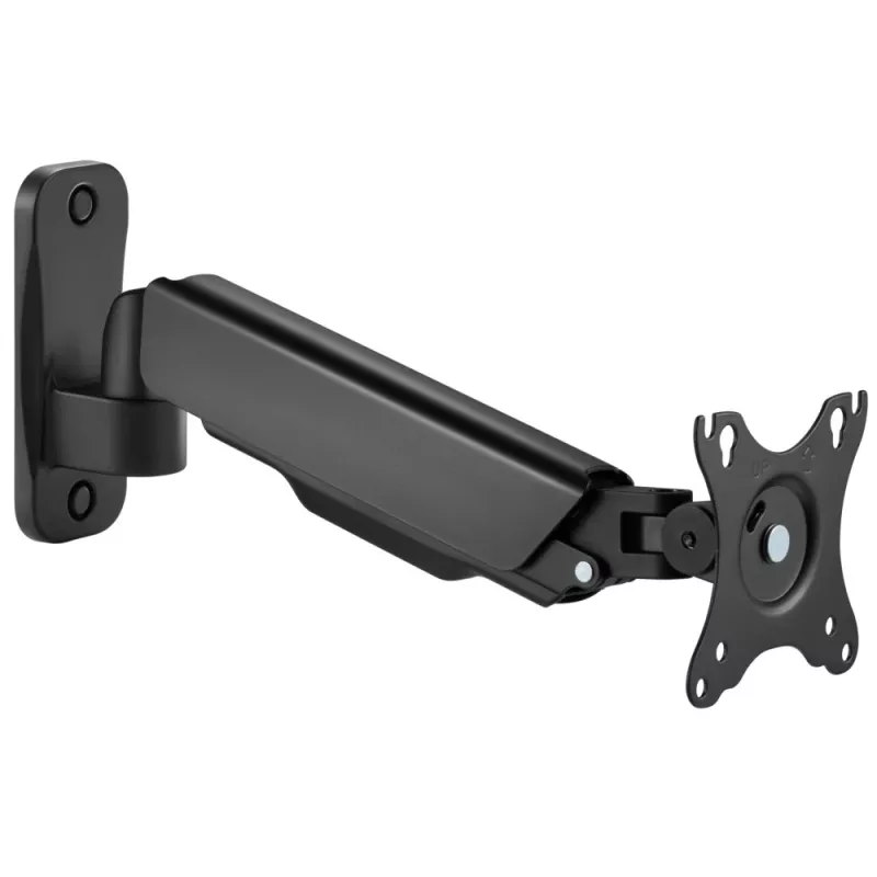 Techly ICA-LCD G111E Monitor-/TV-Wandhalterung 17-32 Zoll, schwenkbar, Federarm, 9 kg