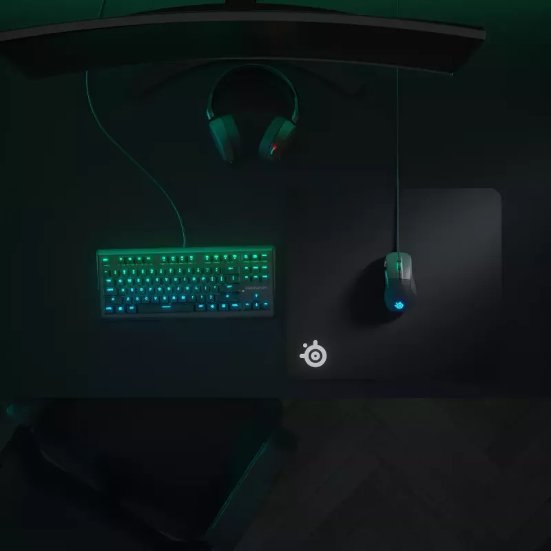 SteelSeries QcK Heavy Large Gaming-Mauspad, schwarz