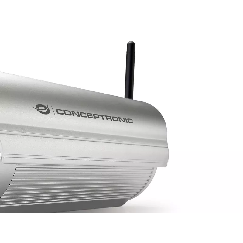 Conceptronic CIPCAM720ODWDR kabellose Cloud-IP-Kamera, Outdoor, Bullet, 720p HD, WDR, IP66, IR bis 50 m, 8 GB microSD