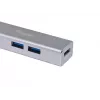 Equip 128958 USB-C auf 4-Port-USB-3.0-Hub, USB 3.2 Gen 1, USB Typ-A, 5 Gbit/s