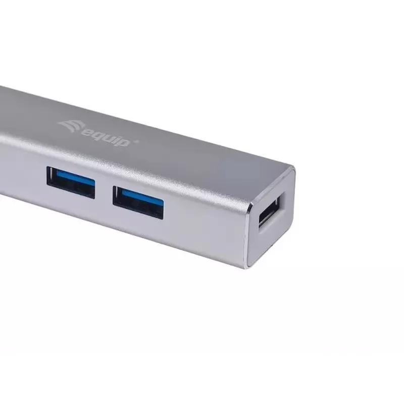 Equip 128958 USB-C auf 4-Port-USB-3.0-Hub, USB 3.2 Gen 1, USB Typ-A, 5 Gbit/s