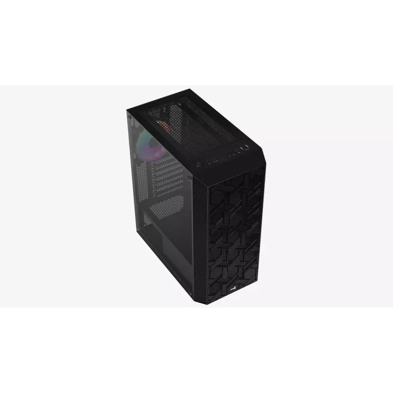 Aerocool Hive-G-BK-v3 Midi Tower Schwarz