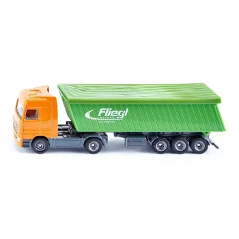 LKW/Anhänger-Modell Siku Siku Truck mit Anhänger und Dach