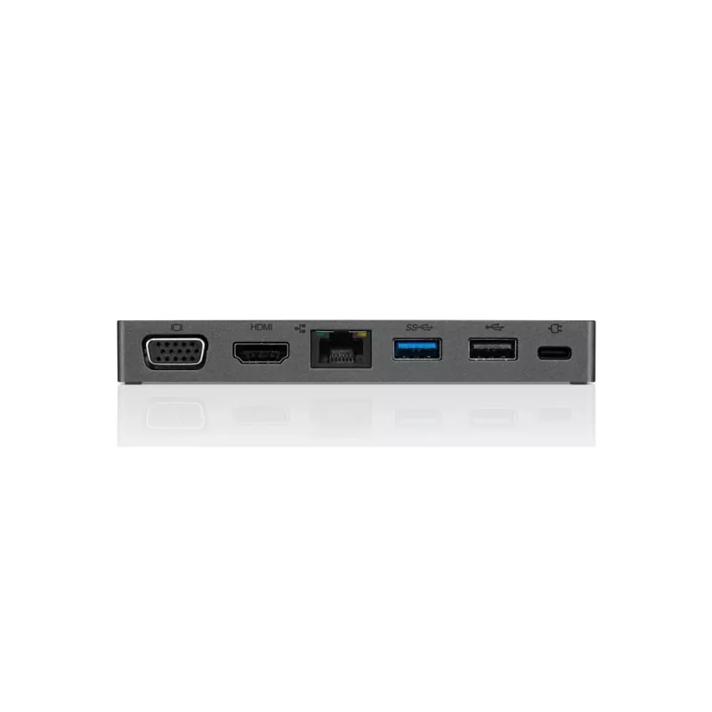 Lenovo 4X90S92381 Powered USB-C Travel Hub Dockingstation, VGA, HDMI, 13 W, Iron Grey