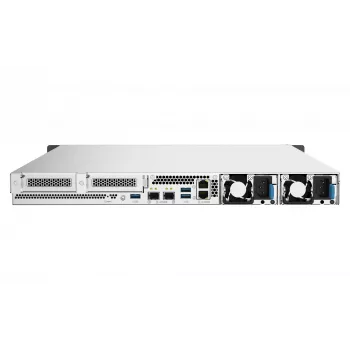 QNAP TS-h1090FU NAS Rack (1U) EPYC 7232P 64 GB DDR4 0 TB QuTS hero Black, Grau