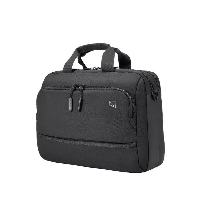 Tucano Player BPLA15D-BK Laptoptasche für 15,6-Zoll-Laptops (39,6 cm) / MacBook Pro 16, Schwarz