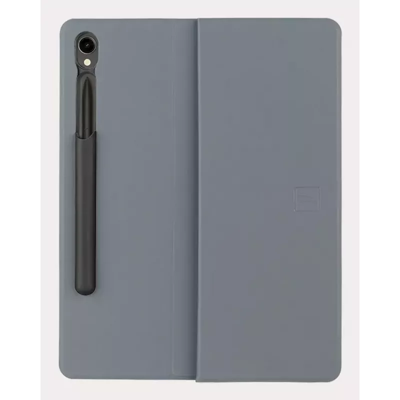 Tucano Gala TAB-GSS9P2-DG Folio-Hülle für Samsung Galaxy Tab S9+ / S9 FE+ 12,4 Zoll, Grau