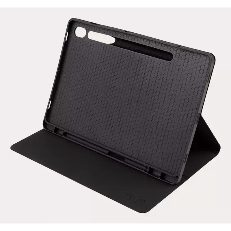 Tucano Gala TAB-GSS9P2-DG Folio-Hülle für Samsung Galaxy Tab S9+ / S9 FE+ 12,4 Zoll, Grau