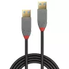 USB-Kabel Lindy 2m USB 3.2 Typ-A-Kabel 5Gbps Anthra Line