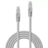 Netzwerkkabel Lindy 2m Kat.5e RJ-45 U/UTP Grau