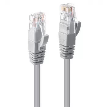Lindy 0,5m Cat.6 U/UTP Netzwerkkabel, Grau