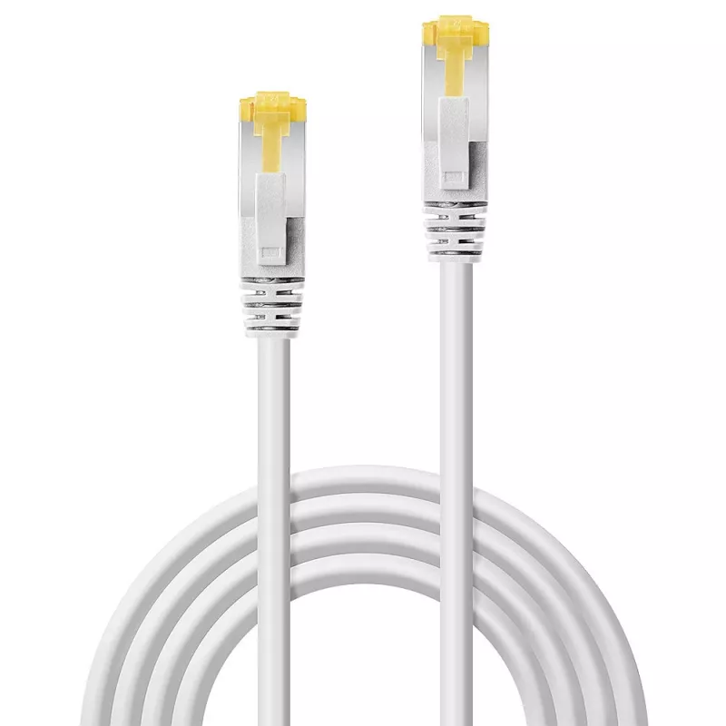 Netzwerkkabel Lindy 1,5m RJ45 S/FTP Cat7 Weiß
