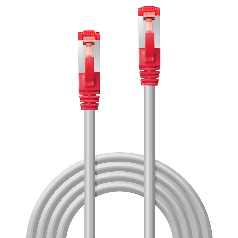 Lindy 47838 Netzwerkkabel Grau 2 m Cat6 S/FTP (S-STP)