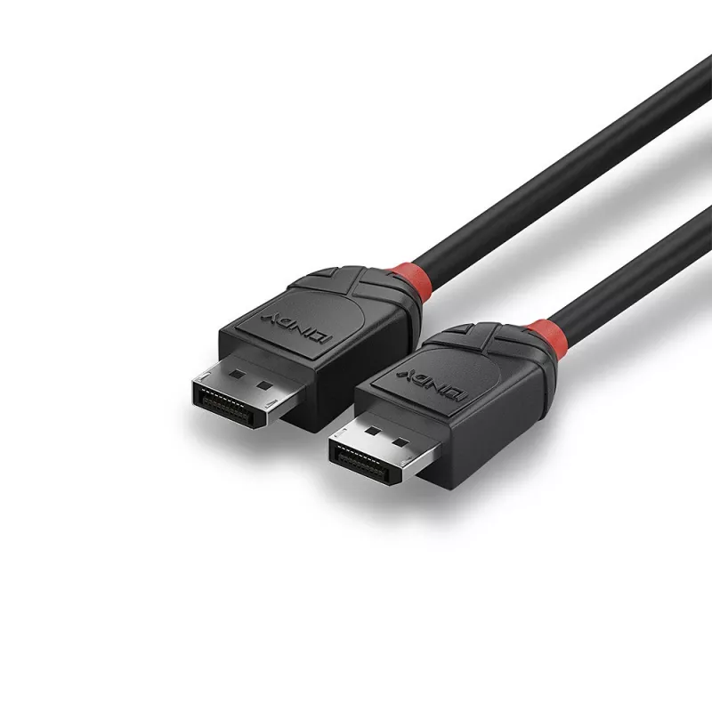 Lindy 1,5 m DisplayPort 1.2 Kabel, Black Line