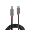 Lindy 2m USB 3.2 Typ-C-auf-B-Kabel, Anthra Line