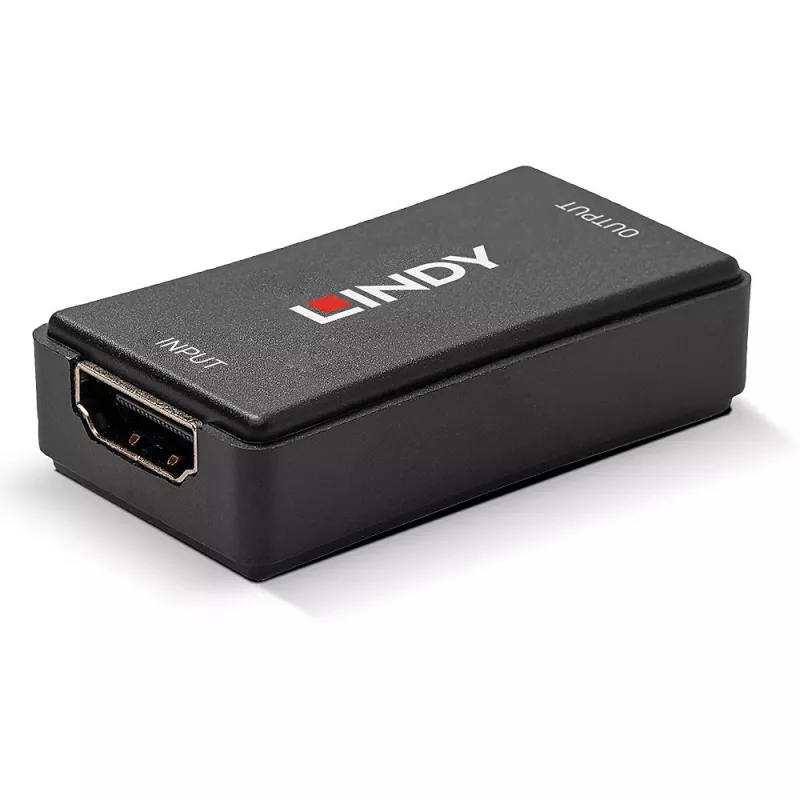 Lindy 38015 HDMI 2.0 10.2G 4K Repeater, bis zu 50 m, HDCP-Pass-Through