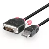 Lindy 1m DisplayPort-zu-DVI-D-Kabel