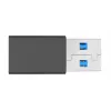 iiyama WP D002C Wireless-Präsentations-Dongle, USB-C (DP-Alt), E-Share, Silber/Schwarz