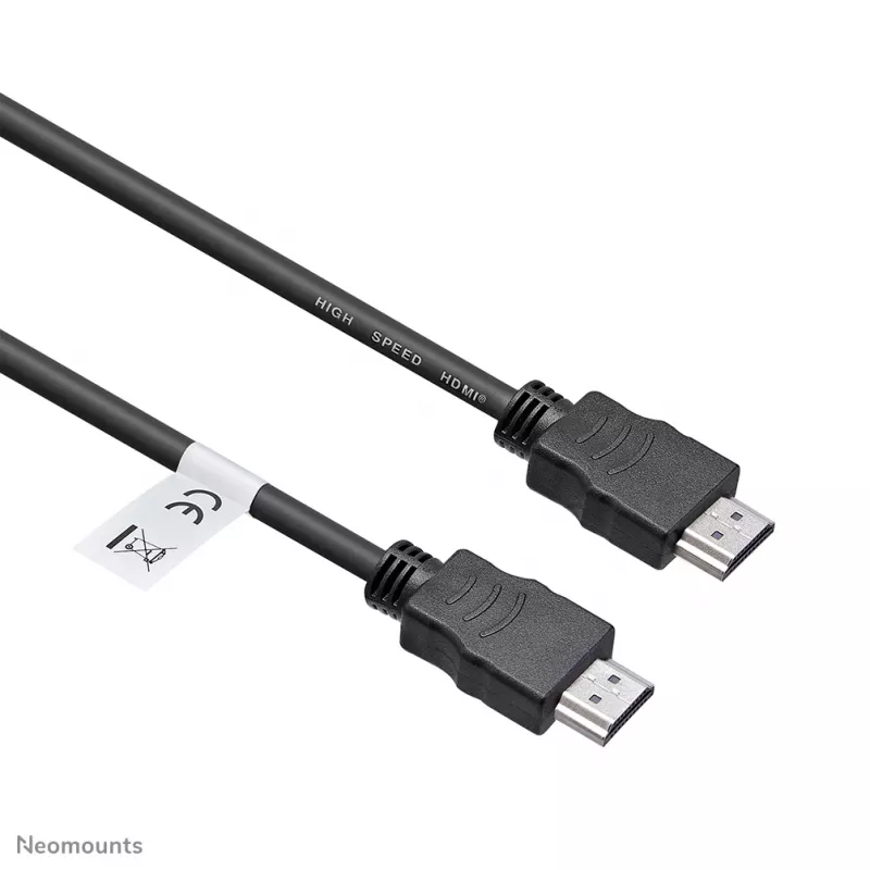 Neomounts HDMI25MM HDMI-Kabel – 7,5 Meter, 7,5 m, 10,2 Gbit/s, Schwarz