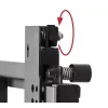 Video-Wandhalterung B-TECH BT8312/B Ultra-schlank Pop-Out