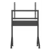 B-Tech BT8545/B TV-Rollwagen, 55–86 Zoll, VESA 900x600, max. 100 kg, mit Ablage, schwarz