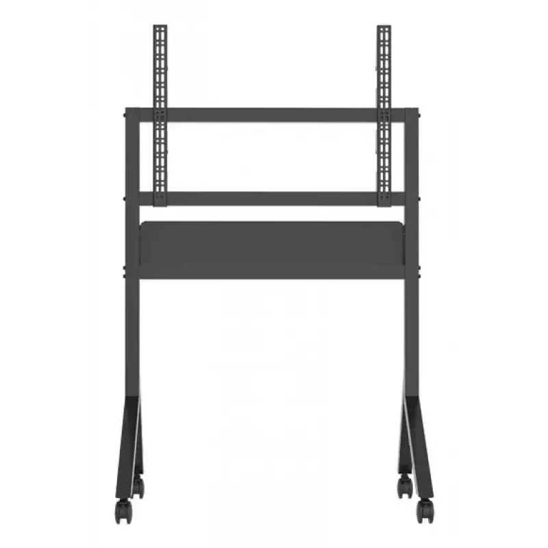B-Tech BT8545/B TV-Rollwagen, 55–86 Zoll, VESA 900x600, max. 100 kg, mit Ablage, schwarz