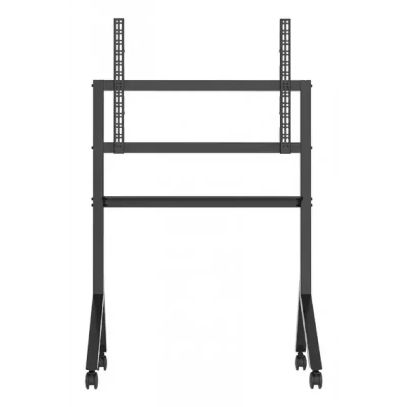 B-Tech BT8545/B TV-Rollwagen, 55–86 Zoll, VESA 900x600, max. 100 kg, mit Ablage, schwarz