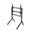 B-Tech BT8545/B TV-Rollwagen, 55–86 Zoll, VESA 900x600, max. 100 kg, mit Ablage, schwarz