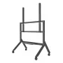 B-Tech BT8546/B TV-Rollwagen, 65–110 Zoll, VESA 1000x900, max. 125 kg, mit Ablage, schwarz