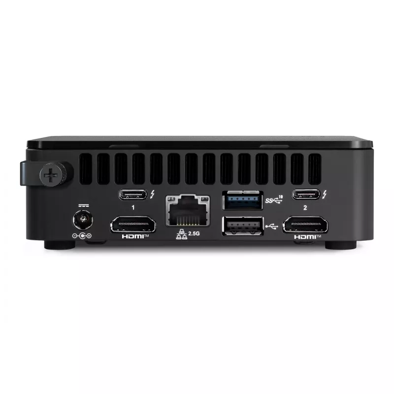 ASUS NUC 13 Pro Slim Kit RNUC13L5KV500000I Mini-PC Barebone, Intel Core i5-1350PE, vPro, Wi-Fi 6E, Bluetooth 5.3, 2,5GbE, ohne Netzkabel