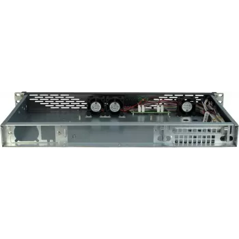 Server-Gehäuse Inter-Tech 1U K-125L Mini ITX Grau