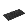 Cherry Active Key AK-4100-U-B/GE Mini-Tastatur, USB, Schwarz, deutsches Layout