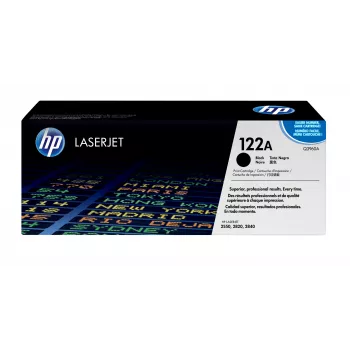HP 122A Schwarz Original LaserJet Tonerkartusche 1 Stk.